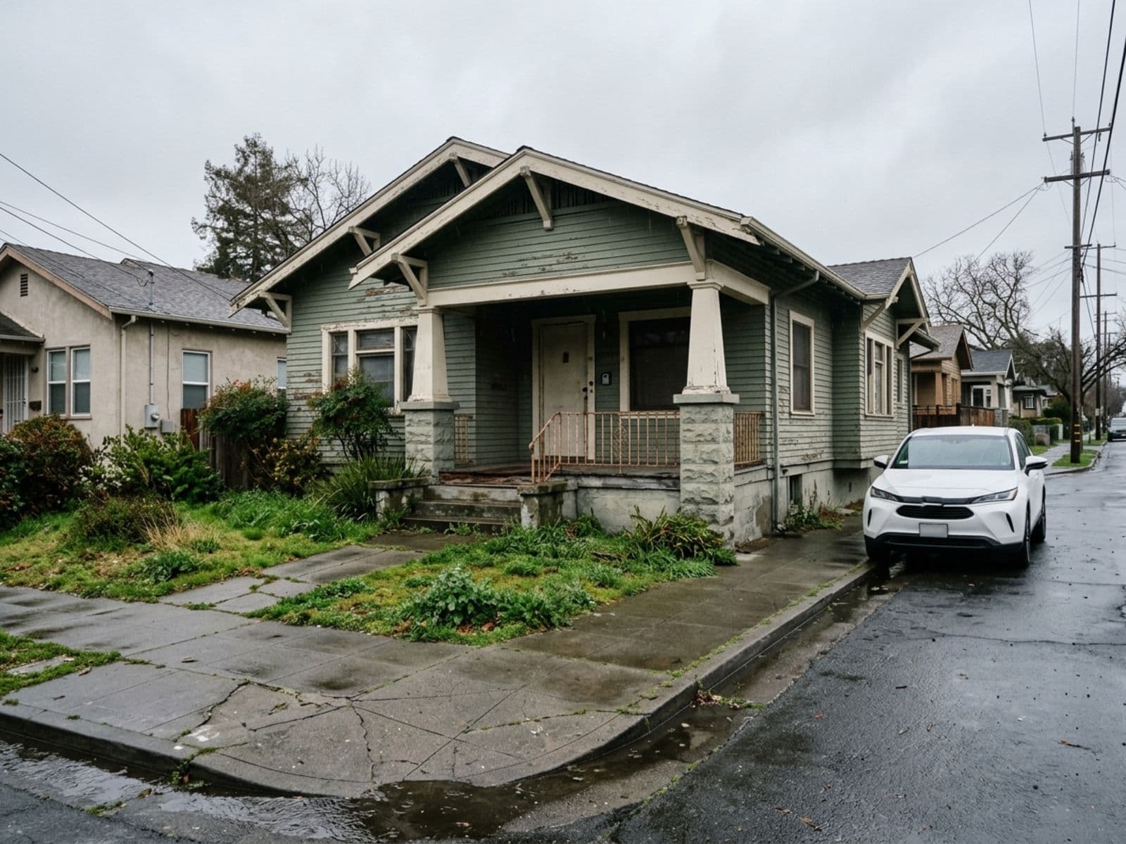 A Bay Area house a listing agent is selling as-is for cash